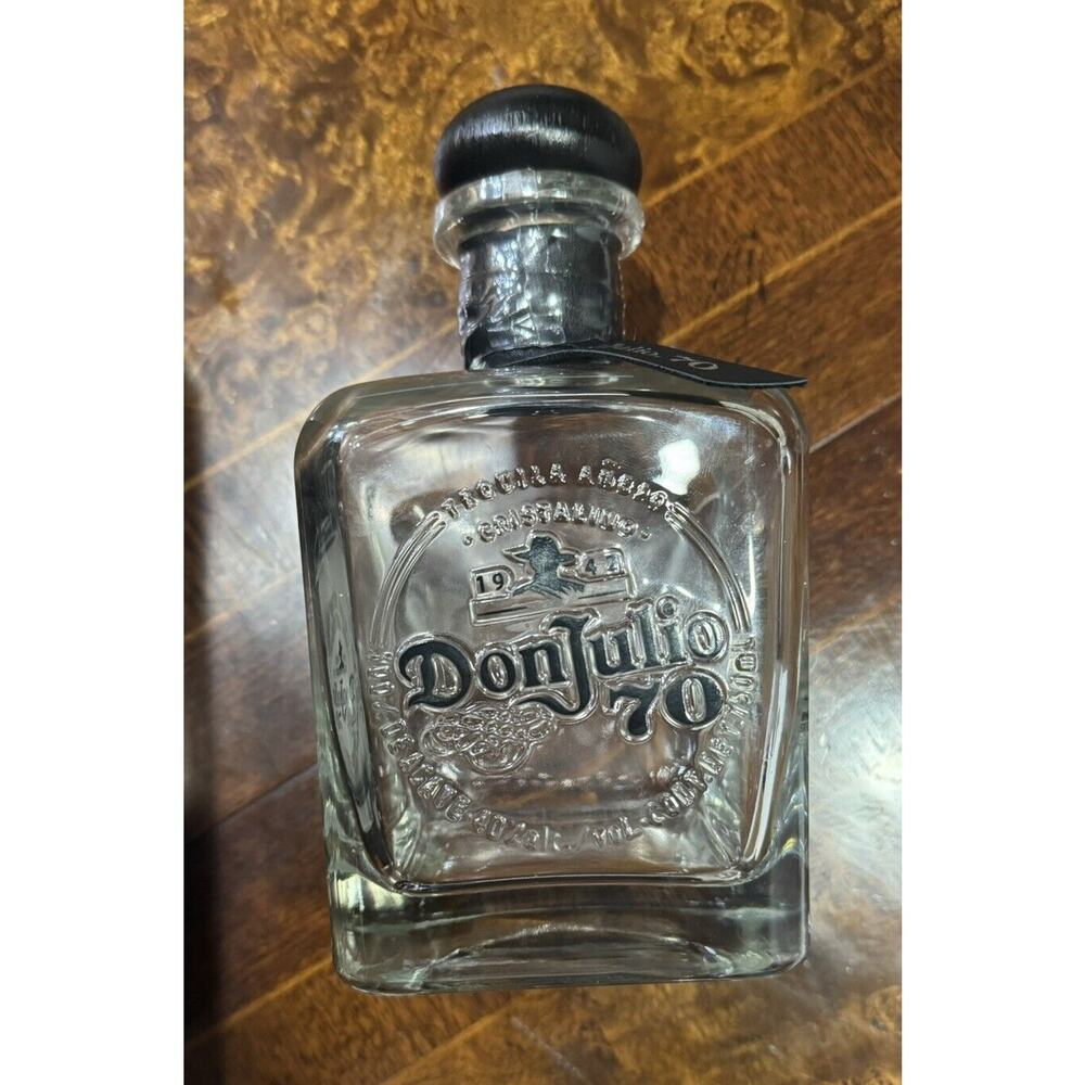 EMPTY Don Julio 70th Anniversary Tequila Bottle 750 ml